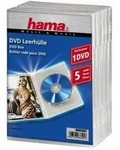 HAMA DVD-Leerh&uuml;lle Standard, transparent, 5er-Pack