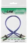 INLINE Cinch Kabel AUDIO, PREMIUM, 2x Stecker/Stecker, 0,5m