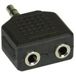 INLINE Audio Adapter, 3,5mm Klinke St an 2x 3,5mm Bu, Stereo