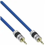 INLINE Klinken-Kabel PREMIUM, 3,5mm Stecker / Stecker, 2m