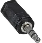 INLINE Audio Adapter, 2,5mm Klinke Buchse an 3,5mm Stecker, Stereo