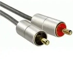 Hama 80864 Verbindungskabel AluLine Klinkenst. 3,5 mm, stereo
