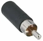 INLINE Audio Adapter, Cinch Stecker auf 3,5mm Klinke Bu, Mono