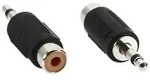 INLINE Audio Adapter, 3,5mm Klinke St an 1x Cinch Bu, Mono