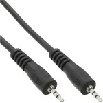INLINE Klinke Kabel, 2,5mm Stecker / Stecker, Stereo, 3m