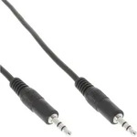 INLINE Klinke Kabel, 3,5mm Stecker / Stecker, Stereo, 0,5m