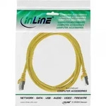 INLINE Patchkabel, SF/UTP, Cat,5e, gelb, 0,25m
