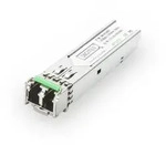 DIGITUS 1.25 Gbps SFP Modul, Singlemode LC Duplex Stecker, 1550nm, bis zu 80km