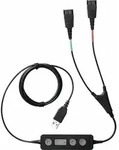 JABRA LINK 265 2 x QD auf USB Trainingskabel fuer PC