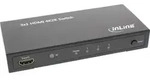 INLINE HDMI Switch / Umschalter, 3 Eing&auml;nge auf 1 Ausgang, 4K2K, 3D, HD Audio