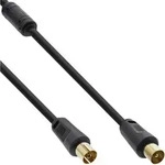 INLINE Antennenkabel COAX doppelt geschirmt >85dB 10m