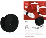 Label-The-Cable LTC Roll Strap, doppelseitige Klettbandrolle, 3m, schwarz