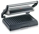 SEVERIN KG 2394 Kompakt Multigrill, 800 W, schwarz-silber