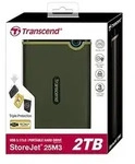 TRANSCEND StoreJet 25M3 Slim gr&uuml;n 1TB, USB 3.0 Micro-B