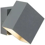 PAULMANN Special ABL Set Cybo LED 2x3W 230V IP65 eckig 100x100mm Grau Alu