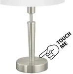 EGLO TL/1 H-350 M.TOUCHD.NICKEL-MATT SOLO 1