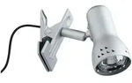 PAULMANN Assistent Gryps Klemmspot max.1x40W E14 Eisen geb&uuml;rstet 230V