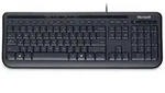 MICROSOFT Wired Keyboard 600 schwarz, USB, EN