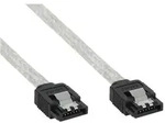 INLINE SATA 6Gb/s Kabel rund, mit Lasche, 0,5m