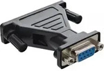 INLINE USB zu Seriell Adapterkabel, Stecker C an 9pol Sub D Stecker, mit mit 9-25pol