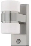 EGLO AL-LED-WL 2x6W 940lm ALUGUSS, EDELSTAHL, SILBER ATOLLARI