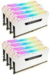 Corsair Vengeance RGB PRO wei&szlig; DIMM Kit 32GB, DDR4-2666, CL16-18-18-36