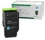 Toner LEXMARK Return, CS421DN, cyan, 5K
