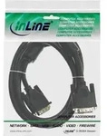 INLINE DVI-D Kabel, digital 18+1 Stecker / Stecker, 3m, Single Link, 2 Ferrite, 3m