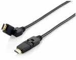 EQUIP High Speed HDMI Kabel mit Ethernet flexibel 2m seagreen