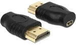 DELOCK Adapter HDMI-A Stecker > micro HDMI-D Buchse