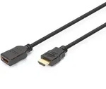 DIGITUS HDMI High Speed Verl&auml;ngerungskabel, Typ A St/Bu, 5.0m, m/Ethernet, Full
