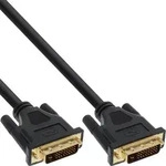 INLINE DVI-D Anschlusskabel, digital 24+1 St/St, 20m, Premium, Dual Link, 20m