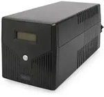DIGITUS Line Interactive USV 1000VA/600W schwarz mit LCD
