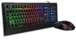 Tt eSPORTS Challenger Combo RGB Maus und Tastatur Set schwarz, USB, DE