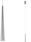 PAULMANN Gutta Pendell. LED 1x7W Alu geb 230V Mt