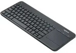 LOGITECH K400 Plus Wireless Touch Keyboard schwarz, USB, CZ