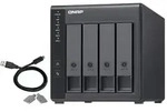 QNAP TR-004 4-bay 8,89cm 3,5Zoll SATA HDD USB 3.0 type-C hardware RAID external