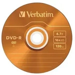 VERBATIM DVD-R 4,7 GB 5er Slim J. Col. 16x
