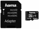 HAMA 124139 MSDHC32GB C10 80MB/S +A/M