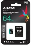 ADATA microSD 64GB Prem Pro UHS-I U3 + Adapter