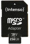 INTENSO Micro SDXC Karte 256GB UHS-I Premium mit Adapter