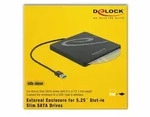 DELOCK externes Geh&auml;use 5.25" f&uuml;r Slot-in Slim SATA Laufwerk