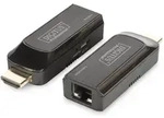 DIGITUS Mini HDMI Extender Set, Full HD 50m, CAT 6/6A/7, Strom via Micro USB Kabel,