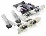 DELOCK PCI Express Karte 4 x Seriell