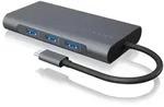 ICY BOX IB-DK4040-CPD USB Type-C Notebook DockingStation Anschl&uuml;ssen