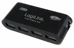 LOGILINK USB 3.0 Hub schwarz, 4-port, USB 3.0
