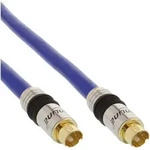 INLINE S-VHS Kabel, PREMIUM, vergoldete Stecker, 4pol mini DIN ST / ST, 5m