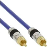 INLINE Cinch Kabel VIDEO & digital AUDIO, PREMIUM, 1x Cinch St / St, 20m