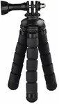 HAMA Ministativ Flex f&uuml;r Smartphone und GoPro, 14 cm, Schwarz