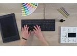 CHERRY Stream Keyboard 2019 schwarz, USB, UK
